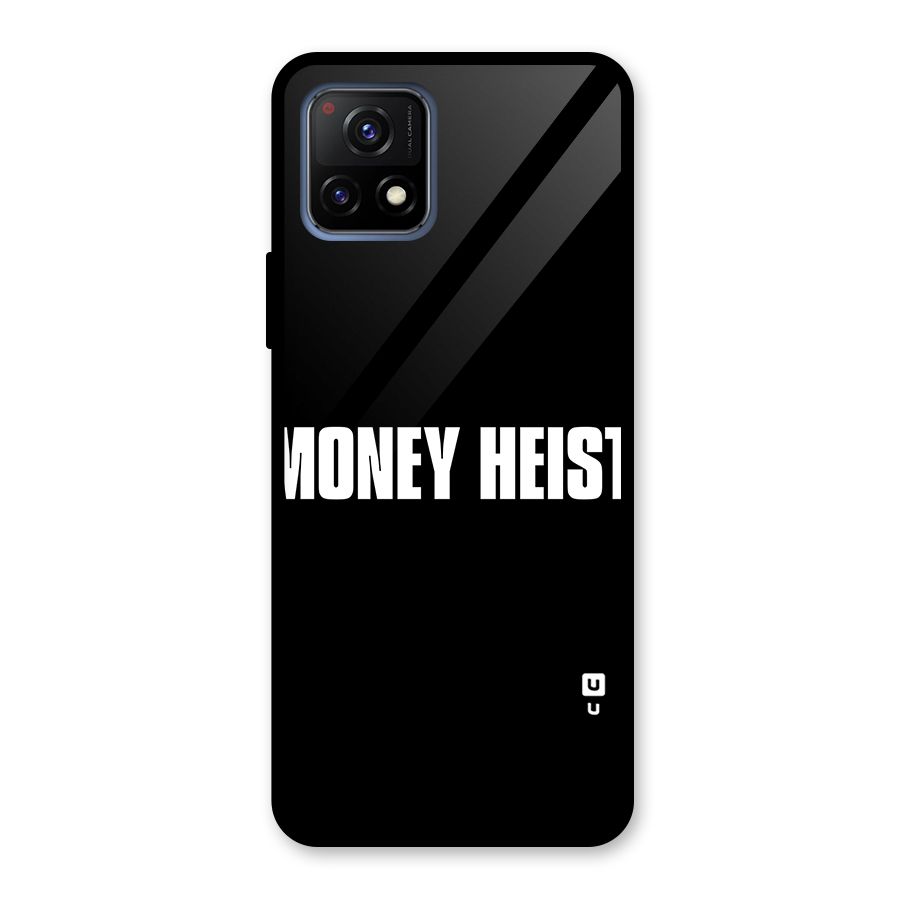 Money Heist Typography Glass Back Case for Vivo Y72 5G
