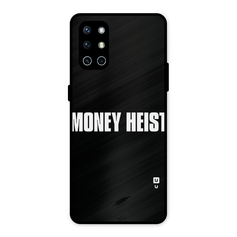 Money Heist Typography Metal Back Case for OnePlus 9R