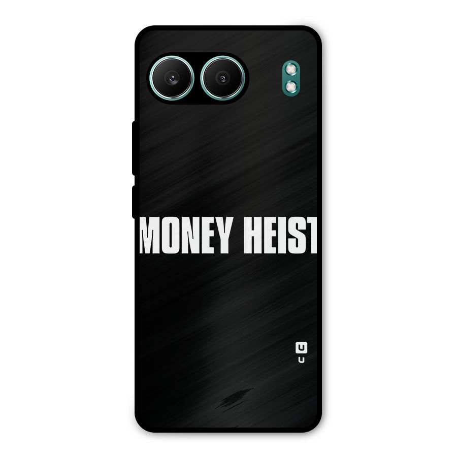 Money Heist Typography Metal Back Case for OnePlus Nord 4