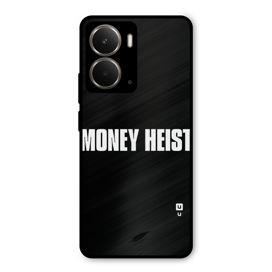 Money Heist Typography Metal Back Case for Realme P3