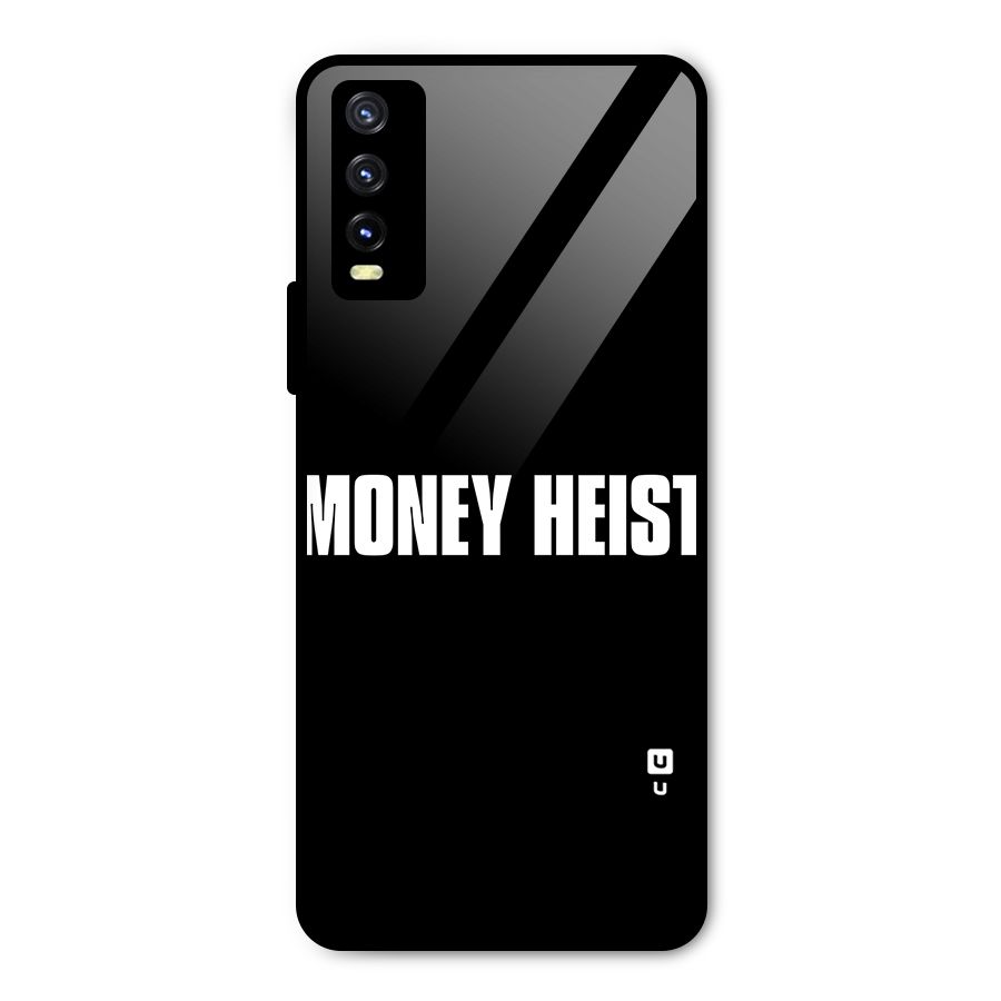 Money Heist Typography Metal Back Case for Vivo Y20g