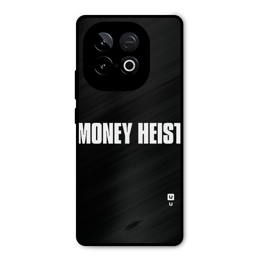 Money Heist Typography Metal Back Case for iQOO Neo 10
