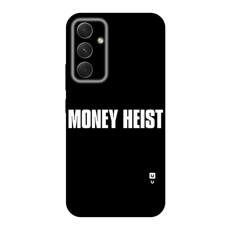 Money Heist Typography Original Polycarbonate Back Case for Galaxy A54