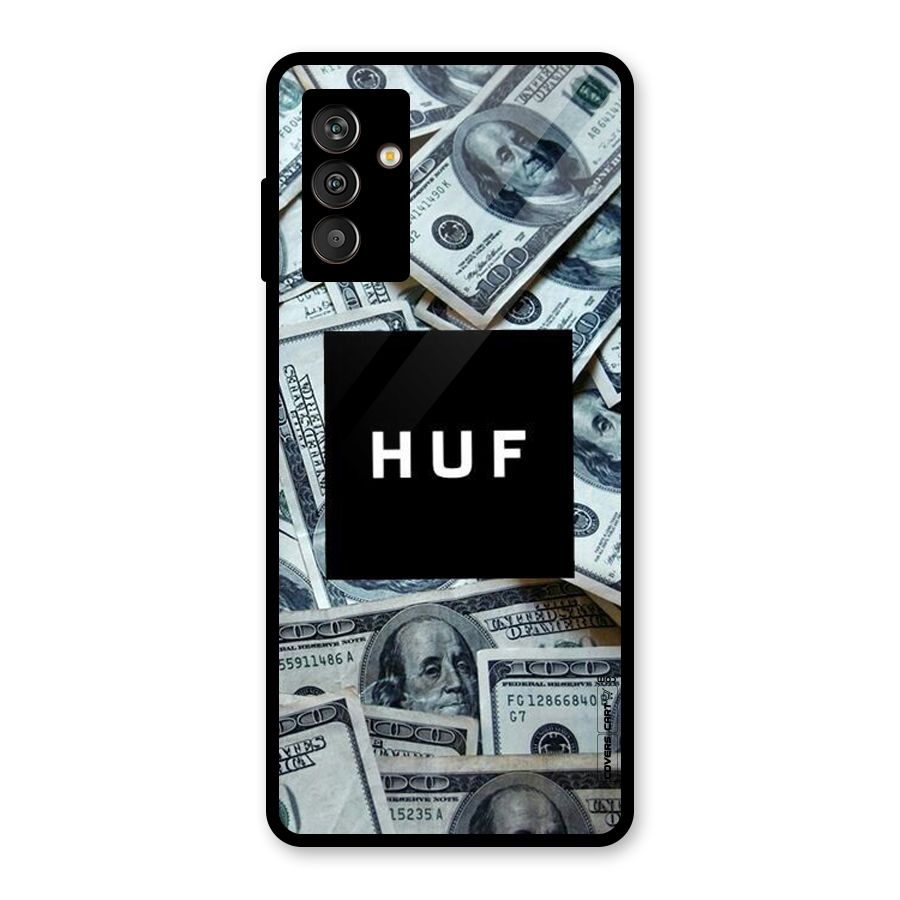 Money Life Glass Back Case for Galaxy M13