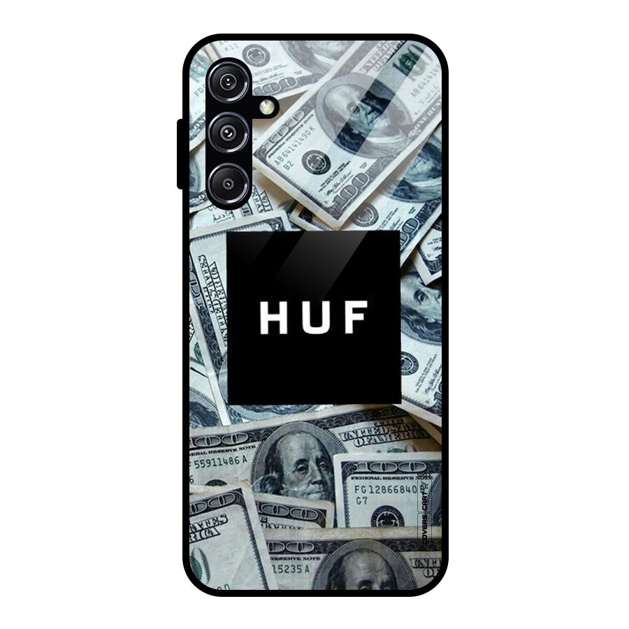 Money Life Glass Back Case for Galaxy M34 5G