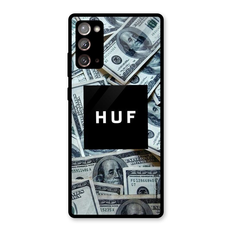 Money Life Glass Back Case for Galaxy Note 20