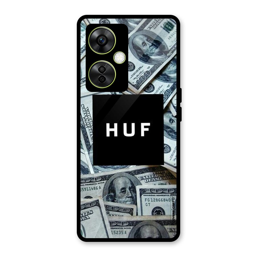 Money Life Glass Back Case for OnePlus Nord CE 3 Lite