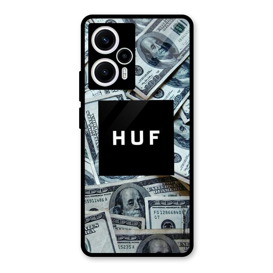 Money Life Glass Back Case for Poco F5