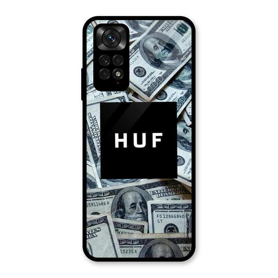 Money Life Glass Back Case for Redmi Note 11S