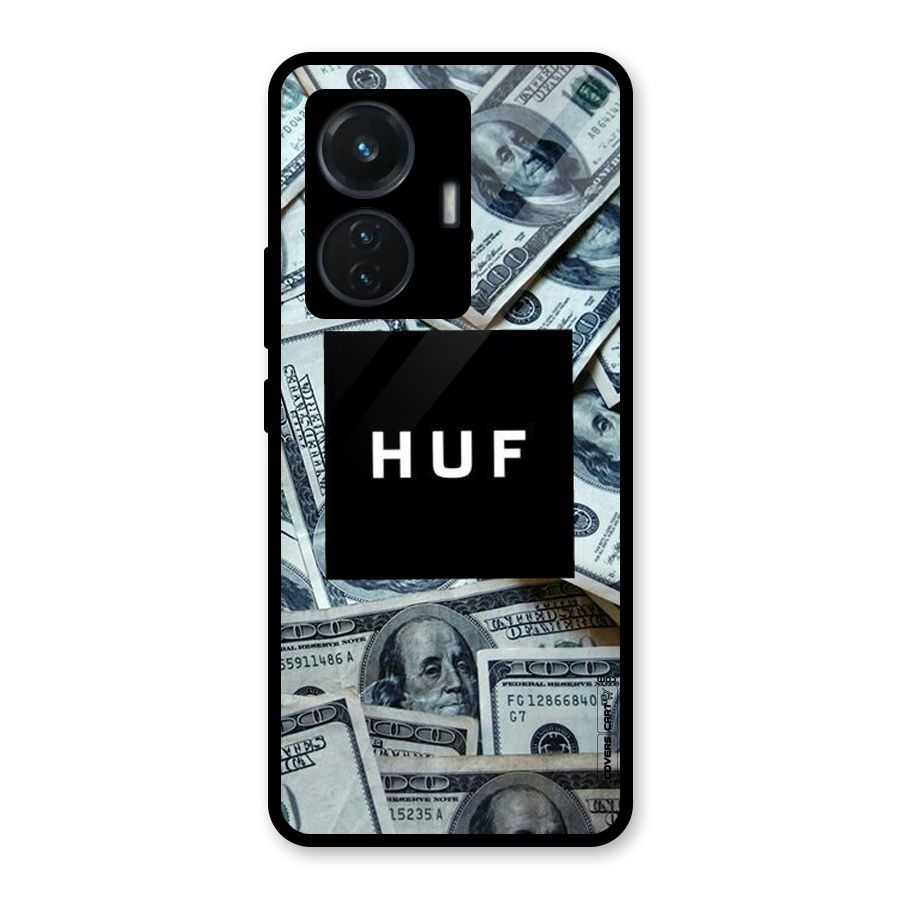 Money Life Glass Back Case for Vivo T1 44W