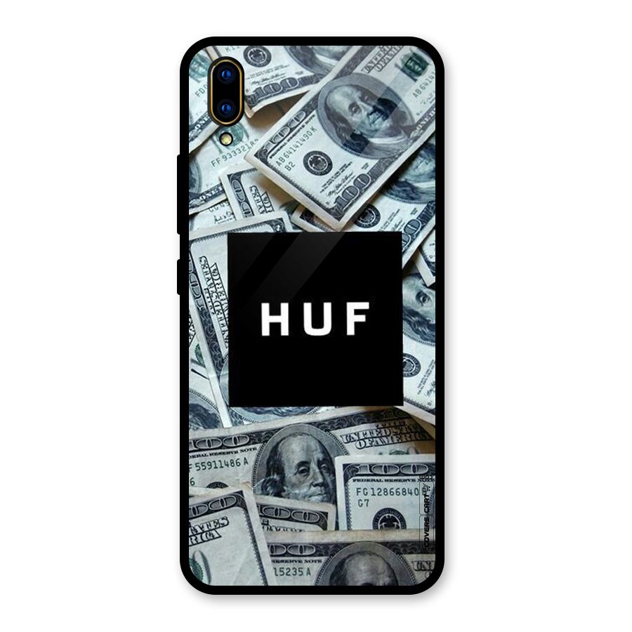 Money Life Glass Back Case for Vivo V11 Pro