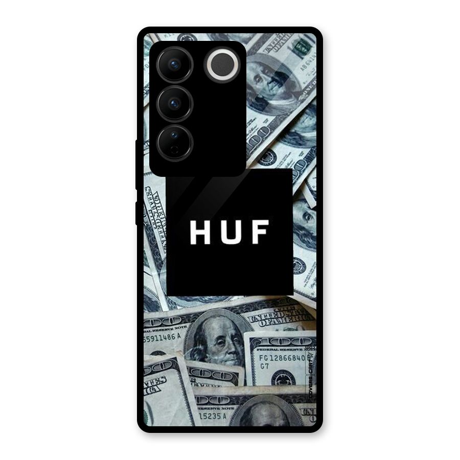 Money Life Glass Back Case for Vivo V27