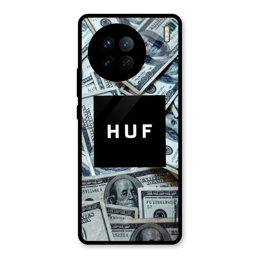 Money Life Glass Back Case for Vivo X90