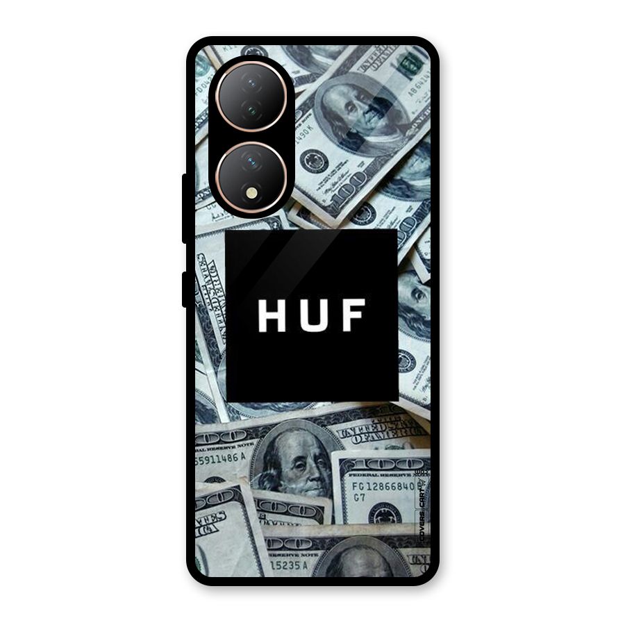 Money Life Glass Back Case for Vivo Y100A