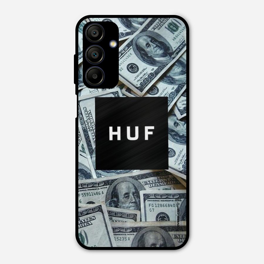 Money Life Metal Back Case for Galaxy A15 5G