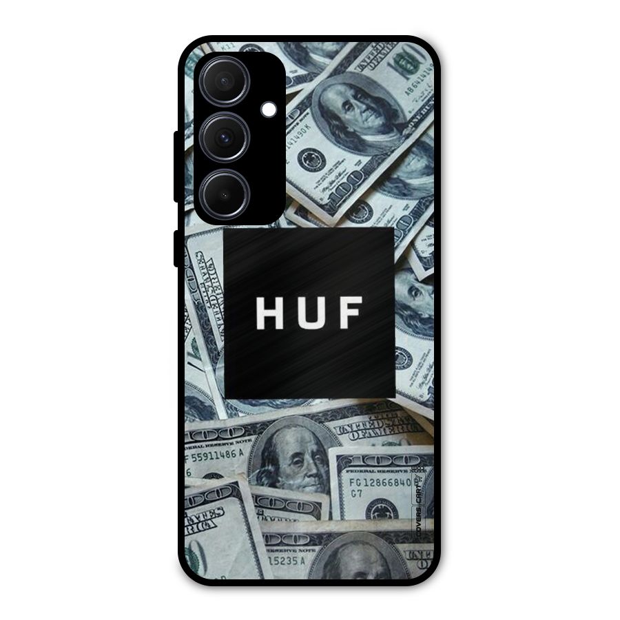 Money Life Metal Back Case for Galaxy A35