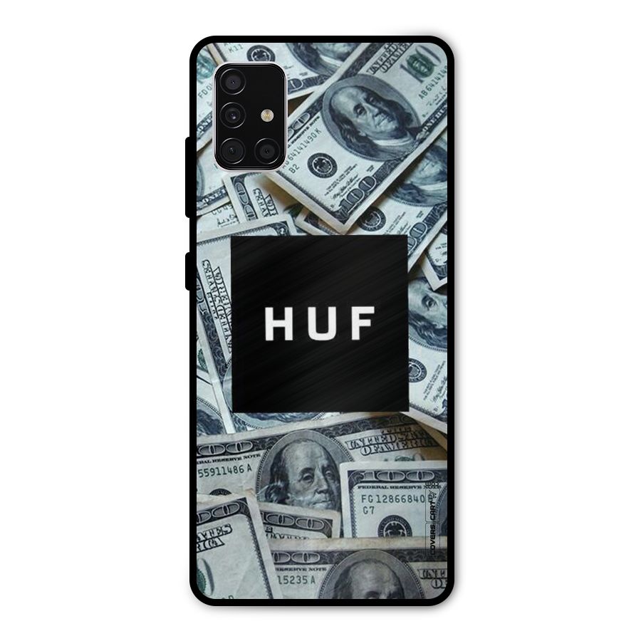 Money Life Metal Back Case for Galaxy A51