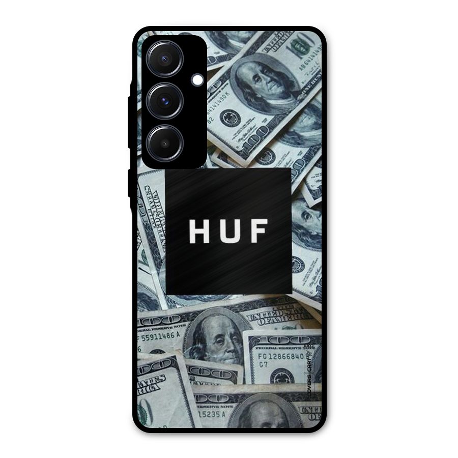 Money Life Metal Back Case for Galaxy A55
