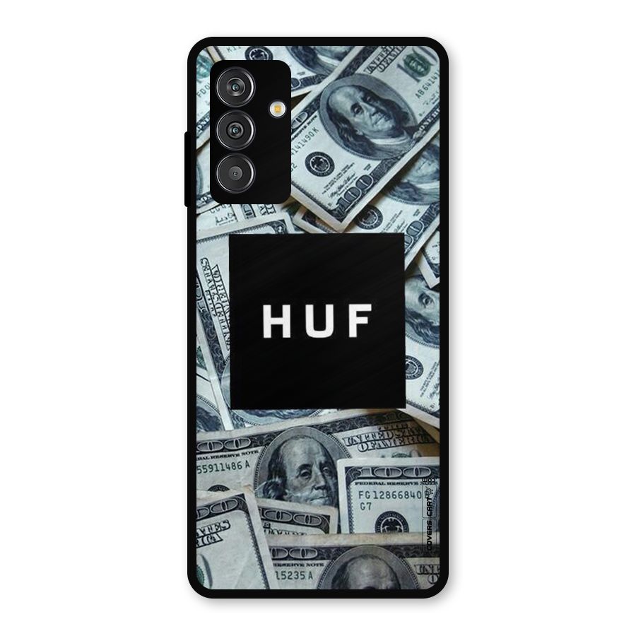 Money Life Metal Back Case for Galaxy F13
