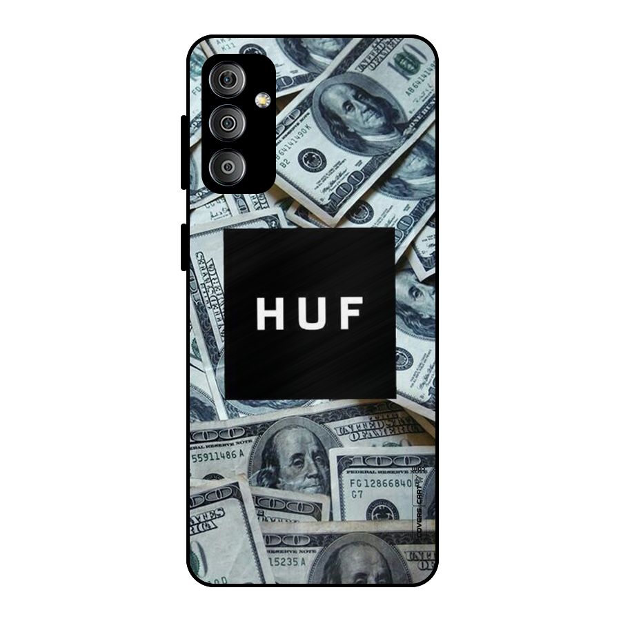 Money Life Metal Back Case for Galaxy F23