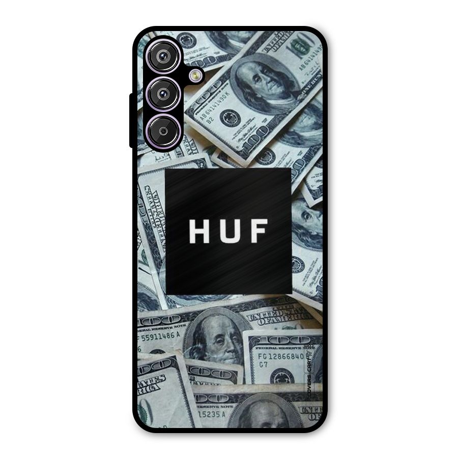 Money Life Metal Back Case for Galaxy M15