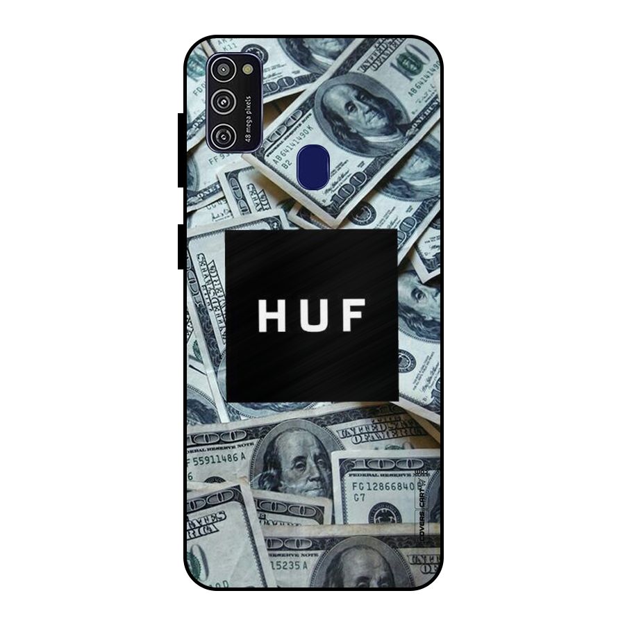 Money Life Metal Back Case for Galaxy M21