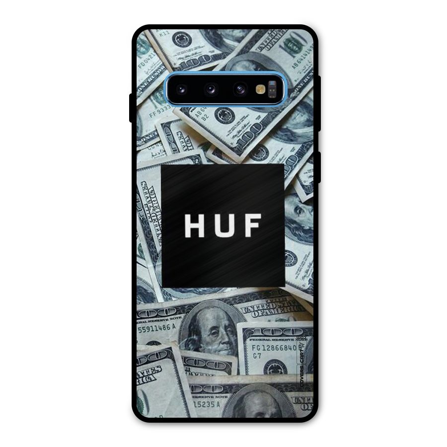 Money Life Metal Back Case for Galaxy S10