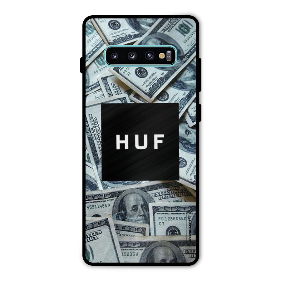 Money Life Metal Back Case for Galaxy S10 Plus