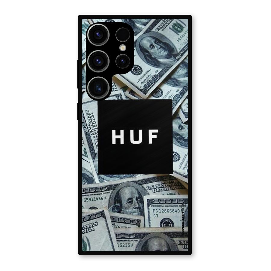 Money Life Metal Back Case for Galaxy S23 Ultra