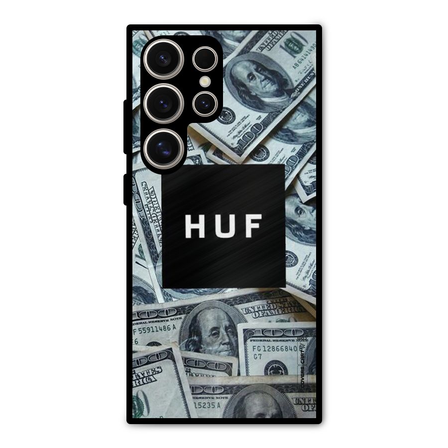 Money Life Metal Back Case for Galaxy S24 Ultra