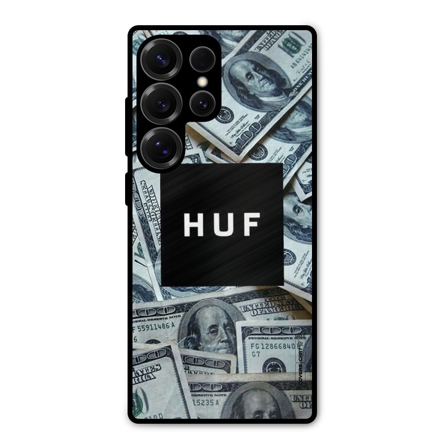 Money Life Metal Back Case for Galaxy S25 Ultra