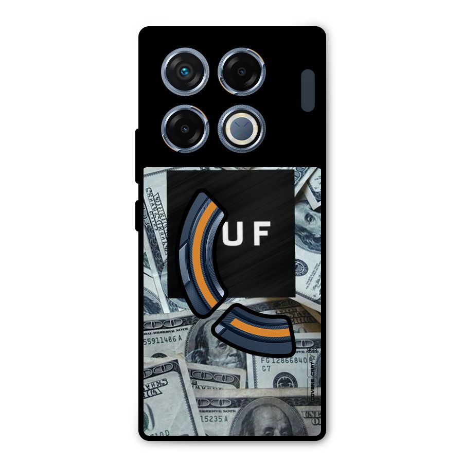 Money Life Metal Back Case for Infinix GT 20 Pro
