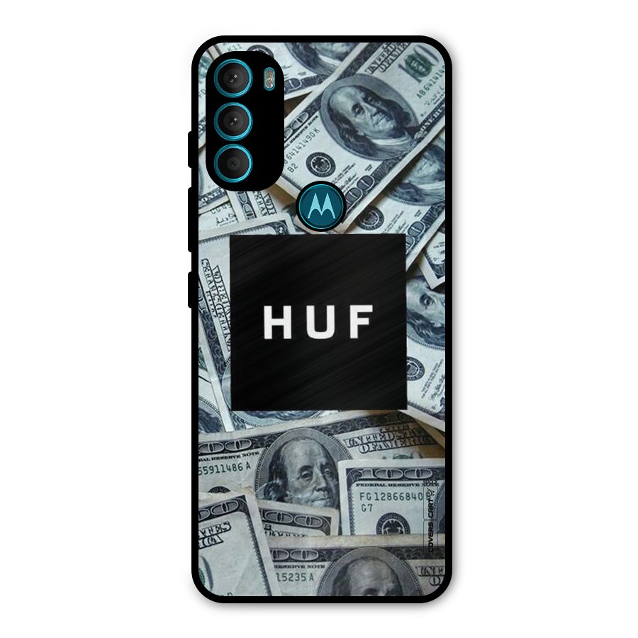 Money Life Metal Back Case for Moto G71 5G