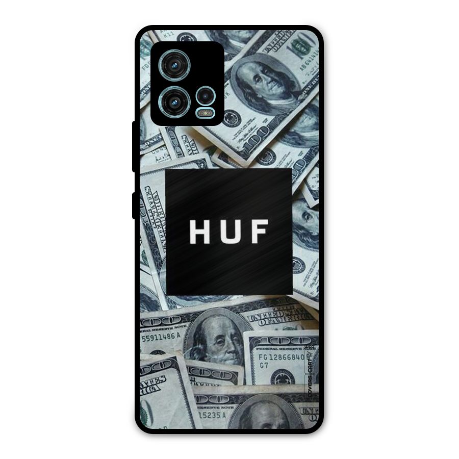Money Life Metal Back Case for Moto G72
