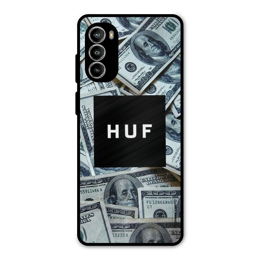 Money Life Metal Back Case for Moto G82