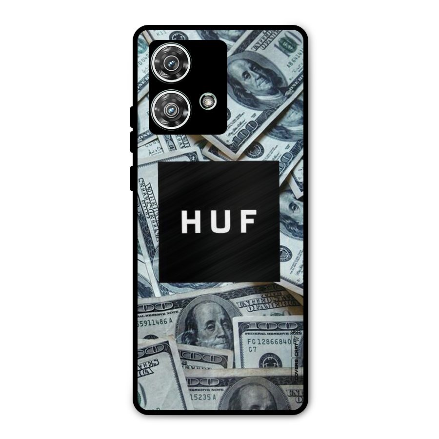 Money Life Metal Back Case for Motorola Edge 40 Neo