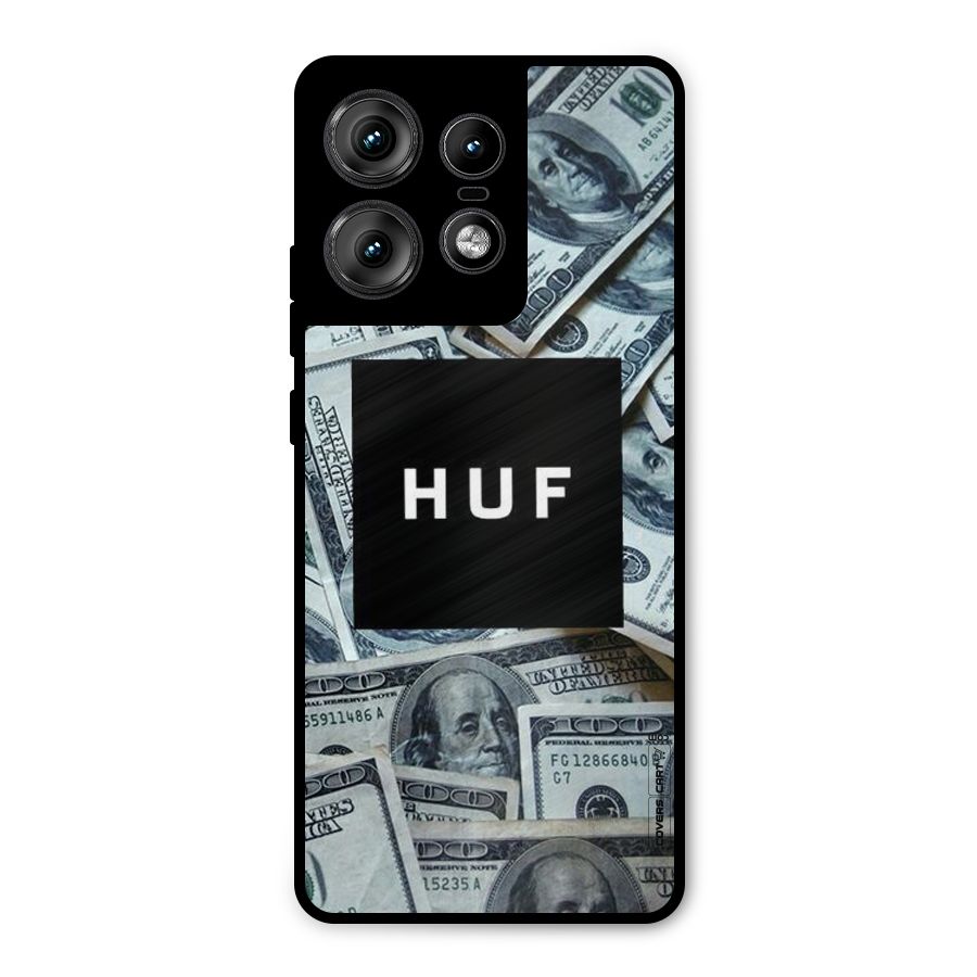 Money Life Metal Back Case for Motorola Edge 50 Pro