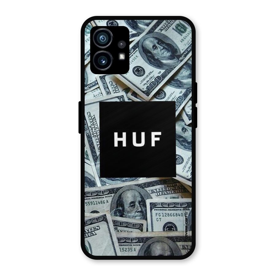 Money Life Metal Back Case for Nothing Phone 1