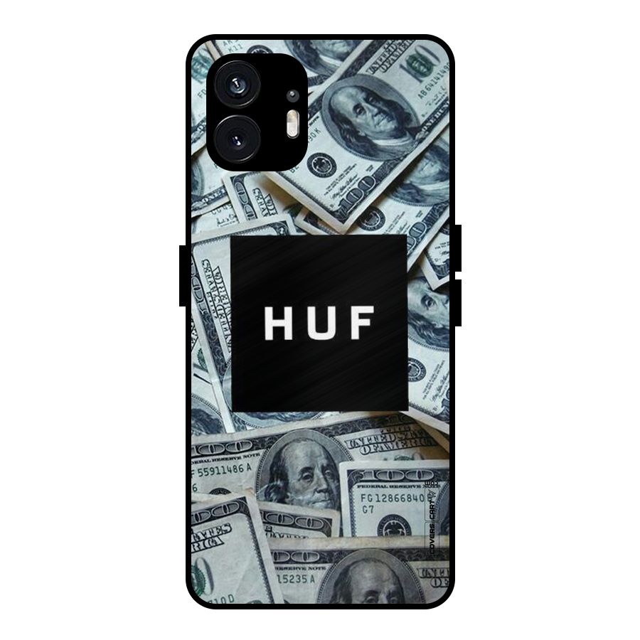 Money Life Metal Back Case for Nothing Phone 2