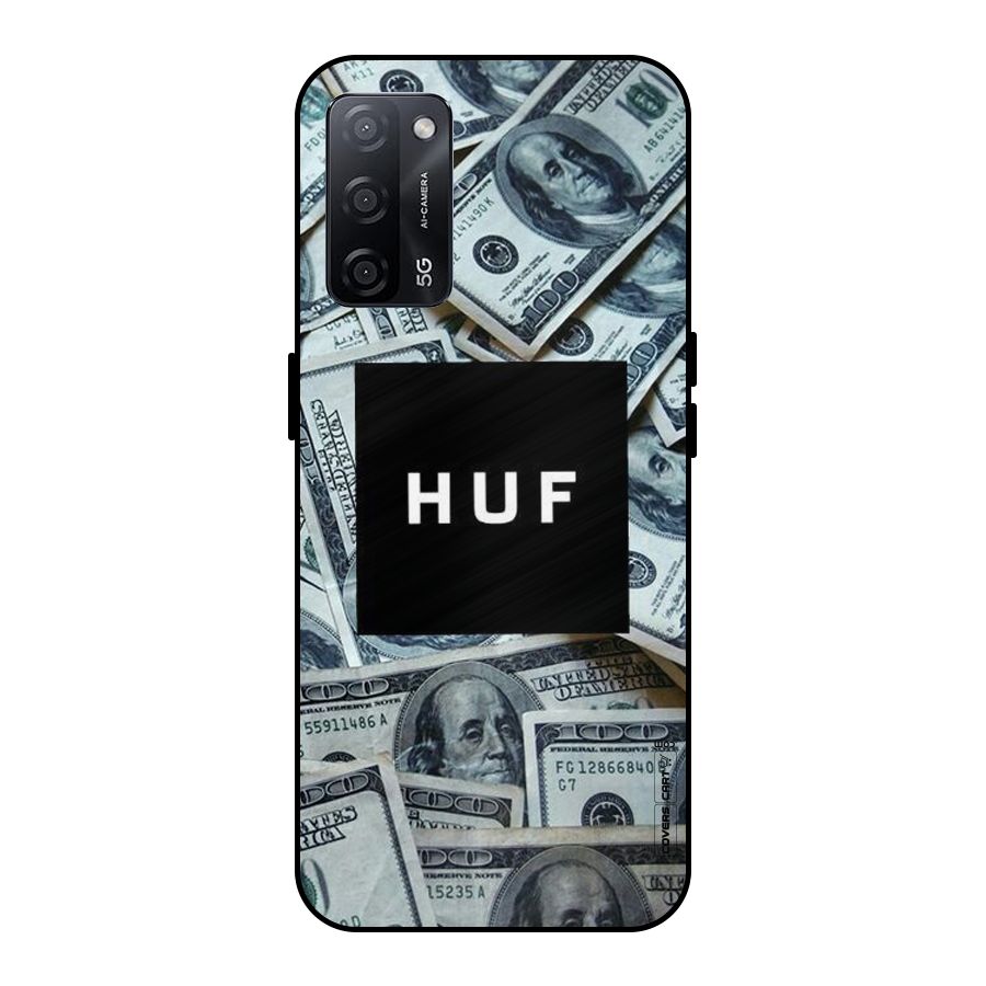 Money Life Metal Back Case for Oppo A53s 5G