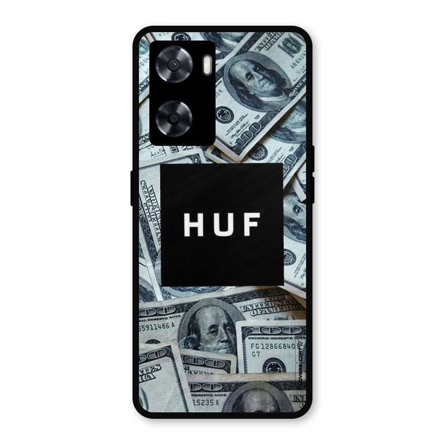Money Life Metal Back Case for Oppo A57 2022
