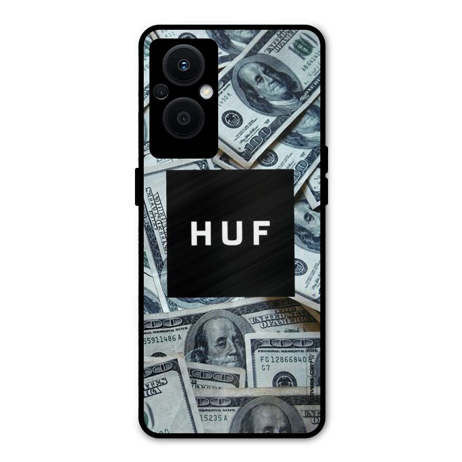 Money Life Metal Back Case for Oppo F21s Pro 5G