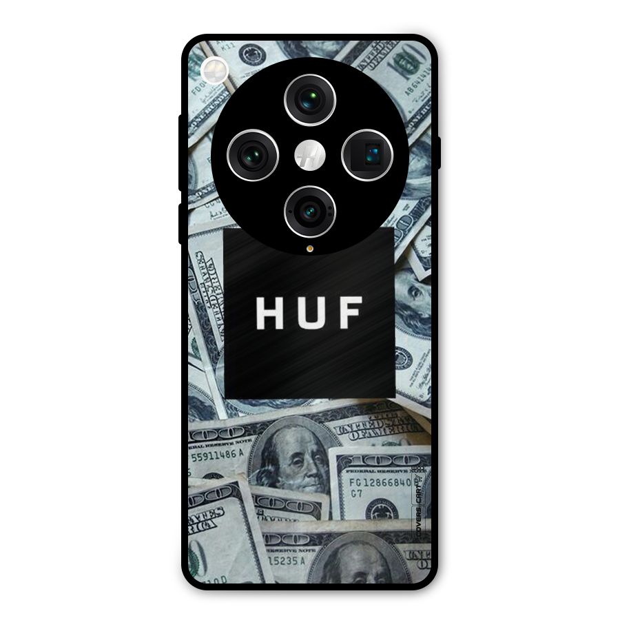 Money Life Metal Back Case for Oppo Find X8 Pro