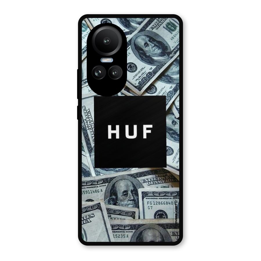 Money Life Metal Back Case for Oppo Reno10