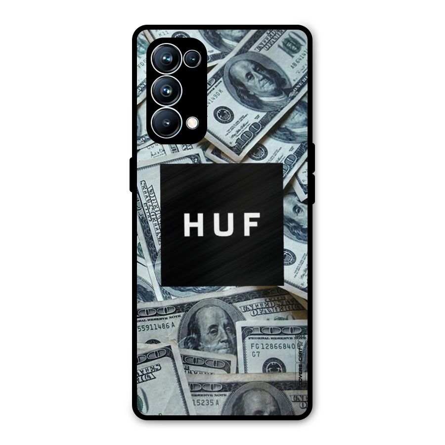 Money Life Metal Back Case for Oppo Reno5 Pro 5G