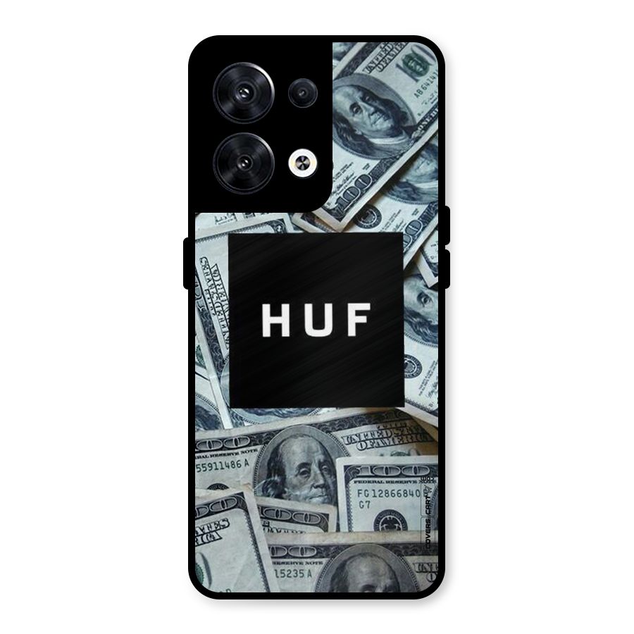 Money Life Metal Back Case for Oppo Reno8 5G