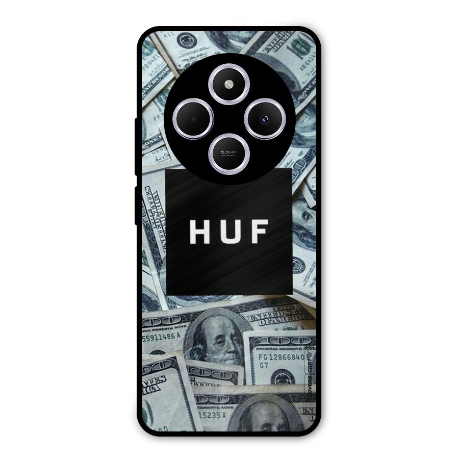 Money Life Metal Back Case for Poco C75 5G