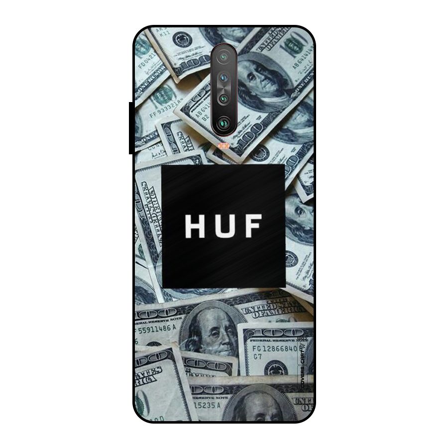 Money Life Metal Back Case for Poco X2