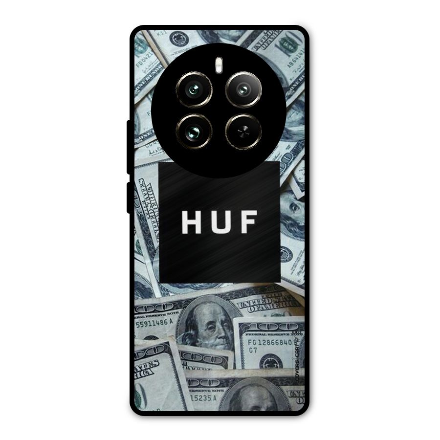 Money Life Metal Back Case for Realme 12 Pro