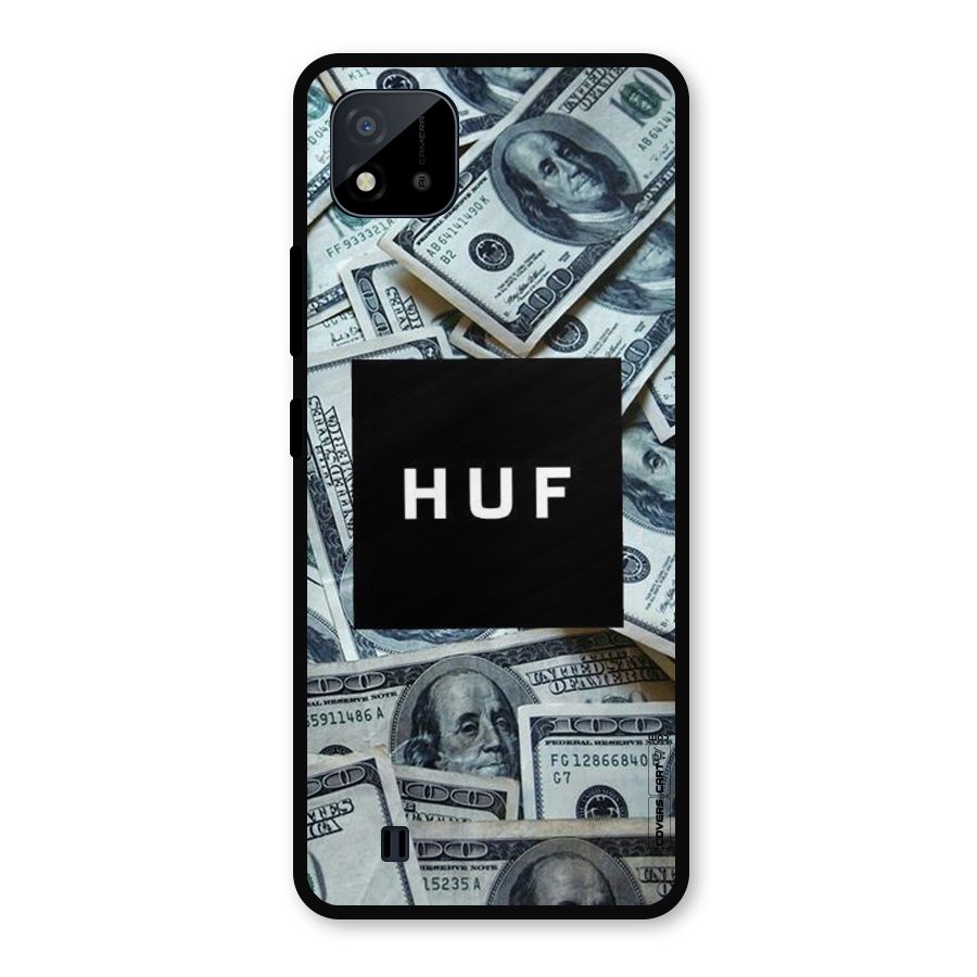 Money Life Metal Back Case for Realme C11 2021